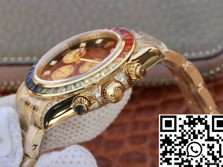 Factory Rolex 116598RBOW movement BL 7750 Rainbow Cosmograph Daytona 0121